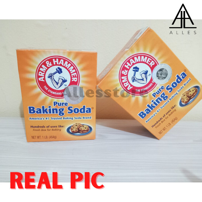 

Baking Soda Arm dan Hammer Pure Baking Soda/Pengembang Kue 454 gr K01
