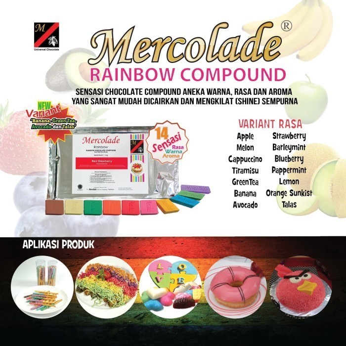 

Mercolade Rainbow Compound 1 kg K01
