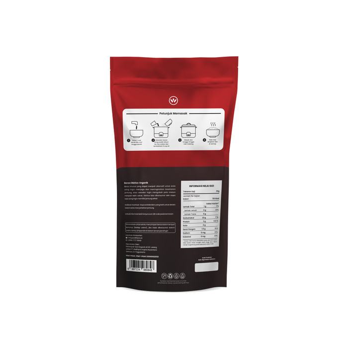 

wellfarm Beras Organik Obirice Untuk Kesehatan Jantung & Diabetes 1 kg K01