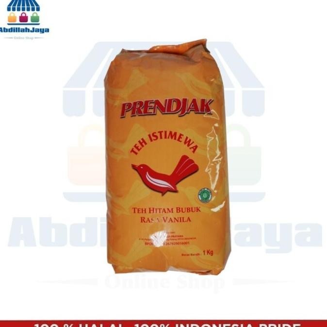 

Teh Hitam Bubuk Wangi Prendjak Istimewa 1kg Rasa Vanila