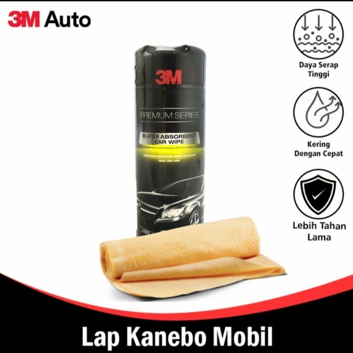 Flash Sale Kanebo 3M - 3M Premium Car Wipe Chamois - Lap Kanebo MURAH Terlaris