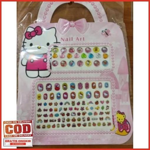 Hot Promo Ms Stiker Kuku Karakter Kartun Lucu Nail Sticker 2C Ak Limited
