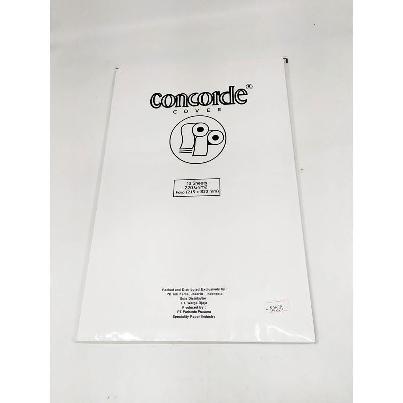 

Concorde Cover F4 220Gr 80530