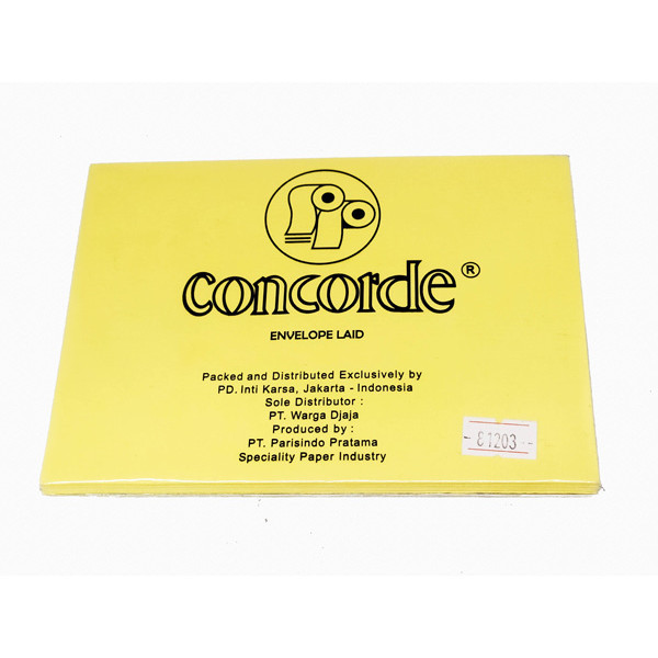 

Concorde Env - Amplop Warna Cream