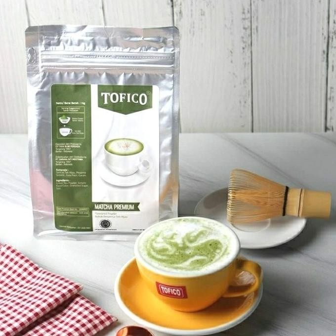 

SALE TERLARIS !!! GREEN TEA MATCHA PREMIUM - BUBUK FRAPPE 1KG - TOFICO