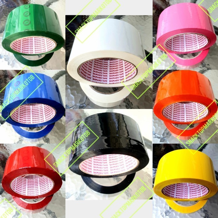 

LAKBAN WARNA DAIMARU 2INCH(48MM) X 90 YARD ALL VARIANT