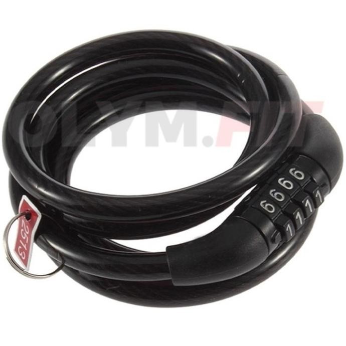 Kunci Gembok Sepeda 4 Digit Kombinasi Anti Maling Bike Key Lock Mtb