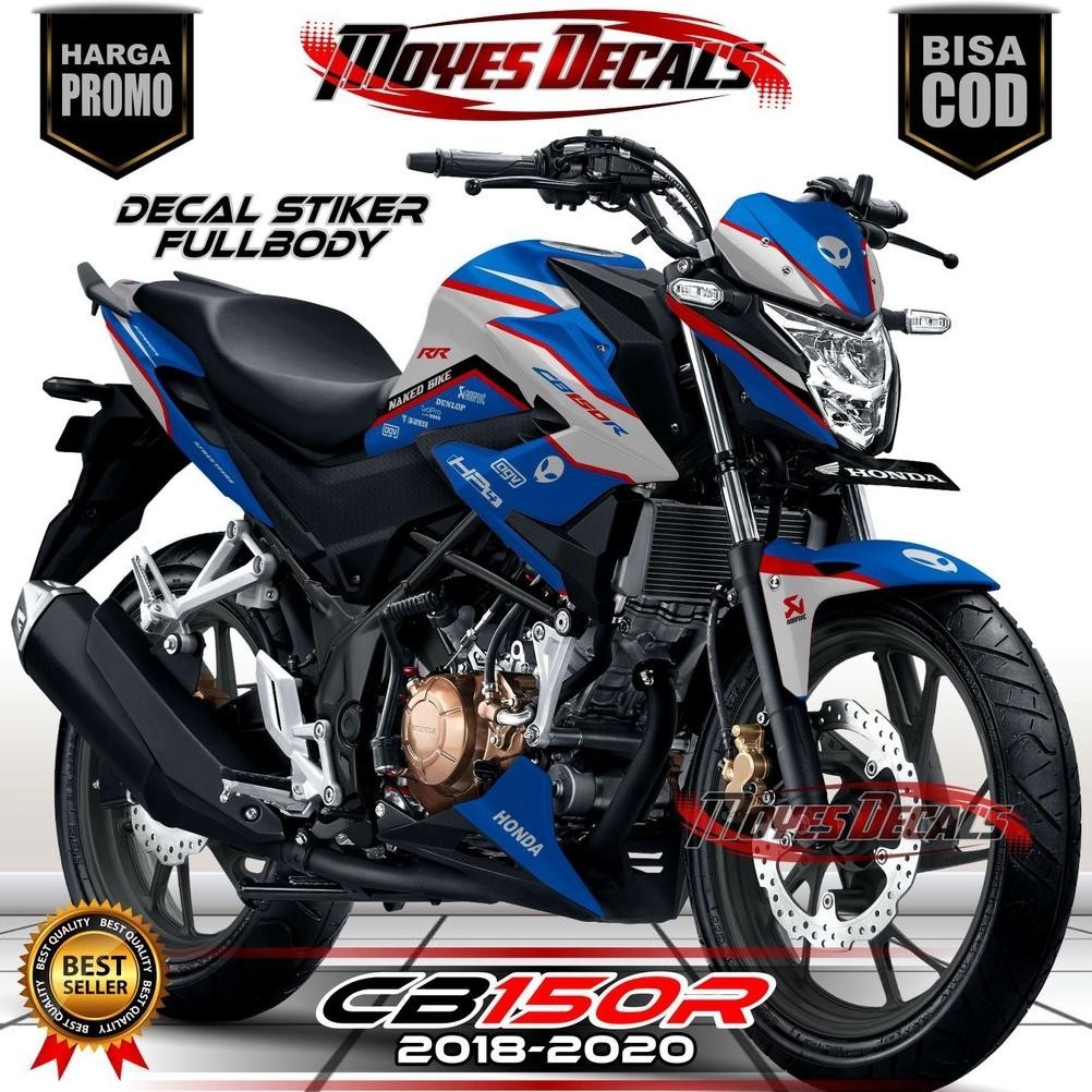 Decal CB 150 V3 Sticker Striping Decal New CB 150R V3, Sticker CB 150 R, Decal CB150R Full Body Moti