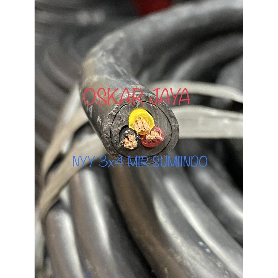 Kabel Nyy 3X4/Kabel Listrik Nyy 3X4 Sumiindo Mir-7