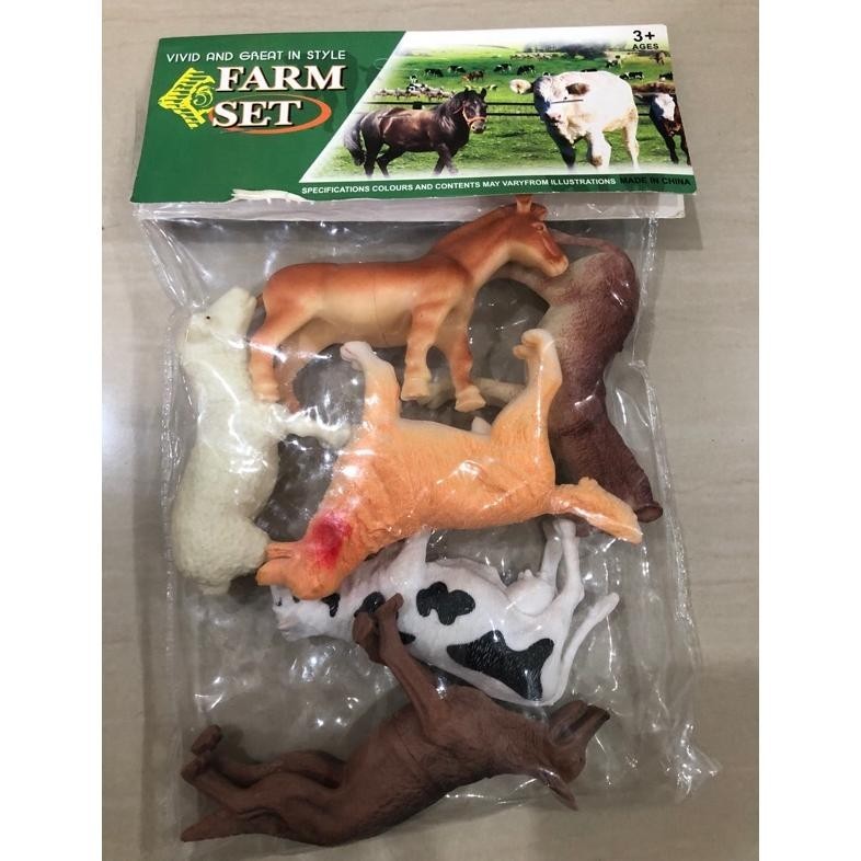 Mainan Binatang Karet