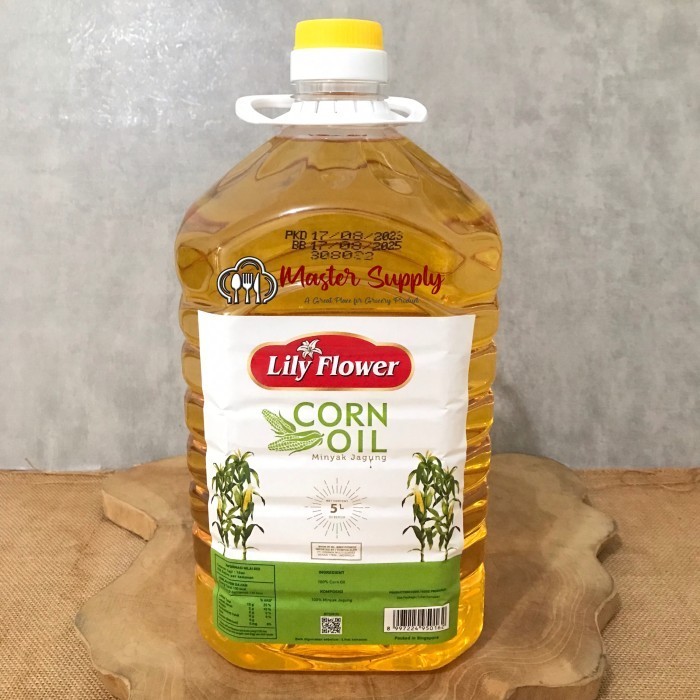 

Corn Oil Lily Flower 5 L / Minyak Jagung Sehat / Corn Oil 5 Liter