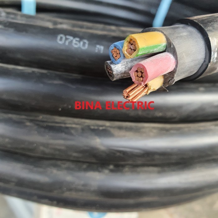 Kabel Listrik Nyy Mir Stranded 7 Kawat 5X10 5 X 10 5X10Mm Meteran
