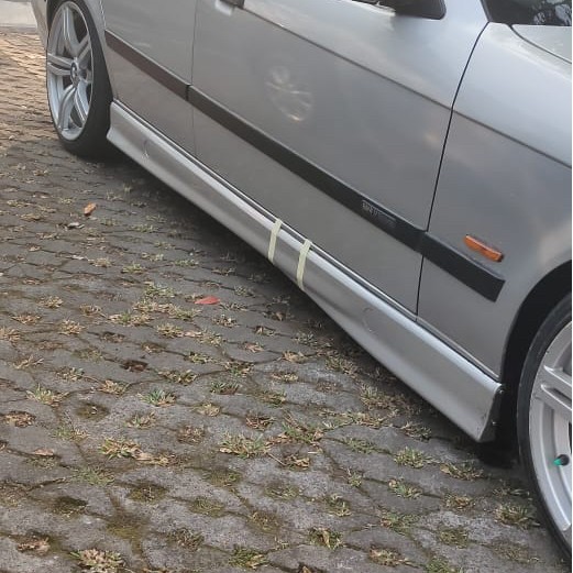 Side Skirt BMW E36 Mtech Sepasang ABS Plastik