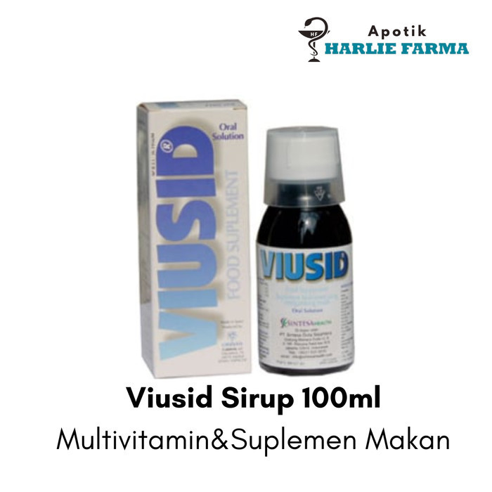 

Viusid Sirup 100 Ml - Syrup Multivitamin Suplemen Makanan Antioksidan