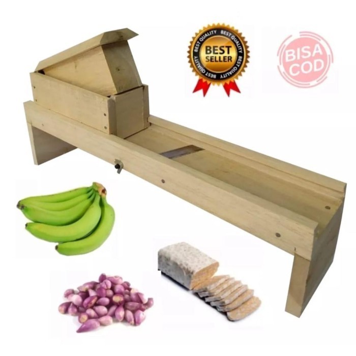 Serutan Es Batu Manual / Alat Serut Es Batu / Serutan Es Kayu