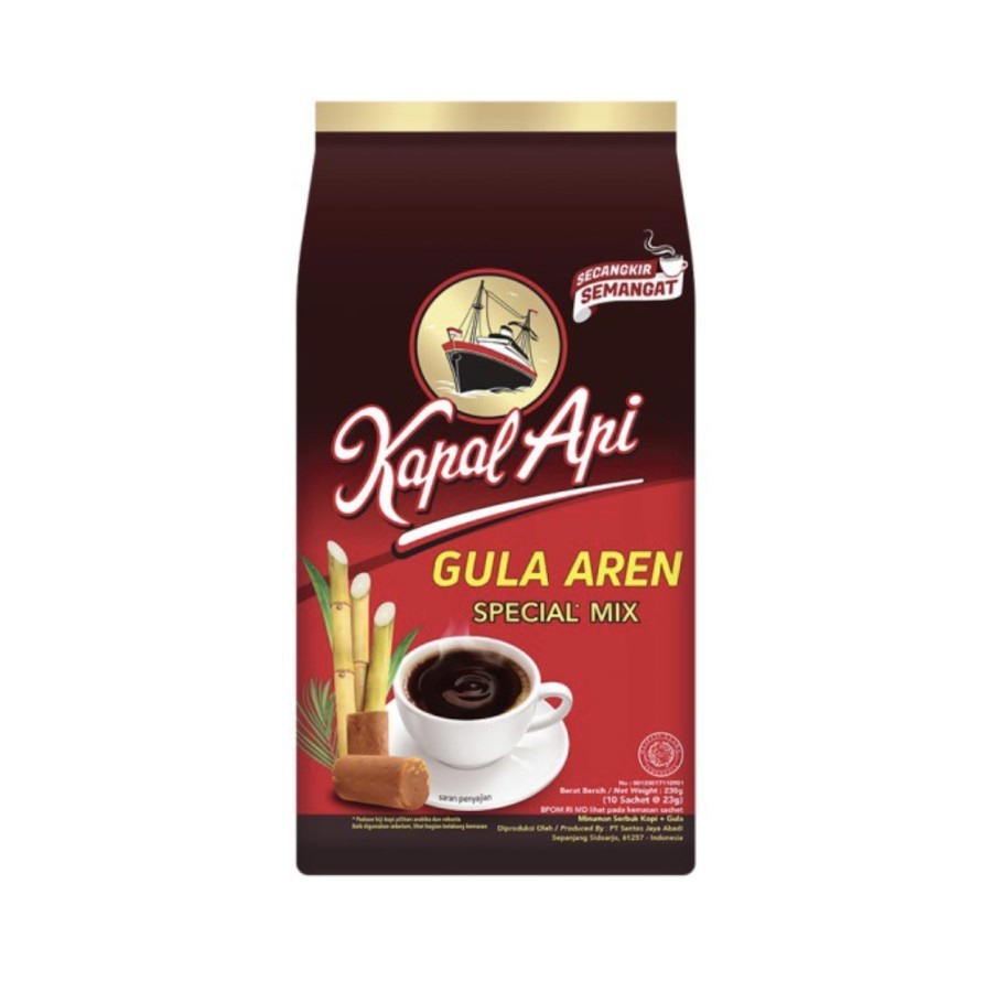 

kapal api gula aren @ 10 sachet 23gr