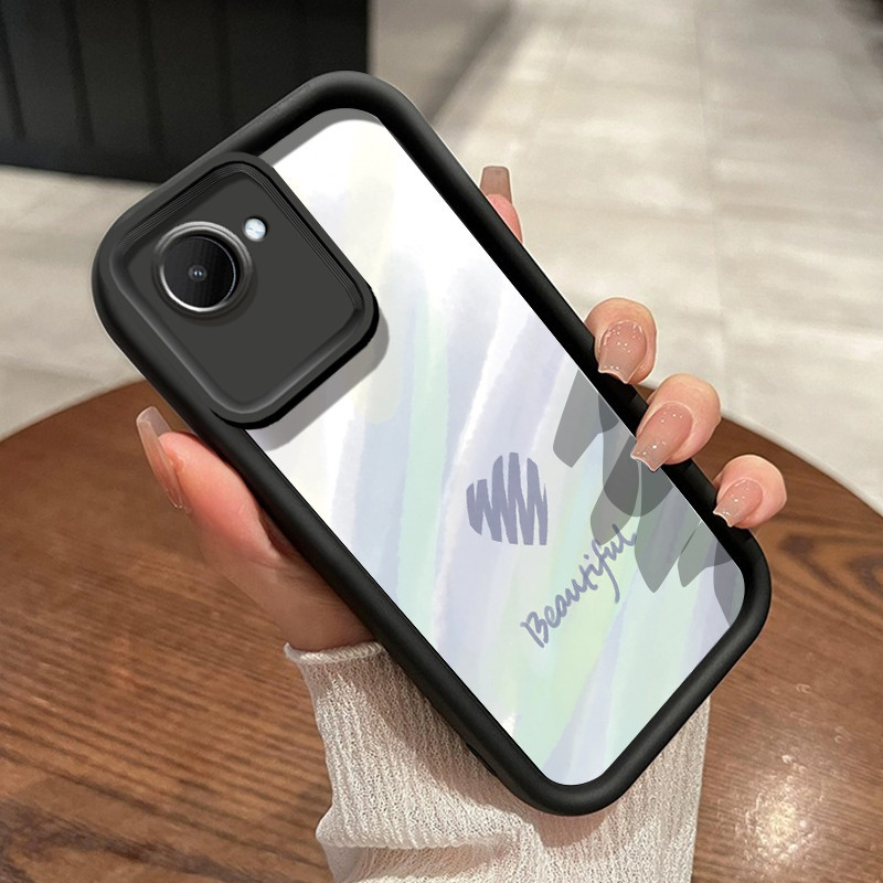 Casing Hp Realme C30 Realme C30s Realme Narzo 50i Prime Case hp pelindung kasing Love Graffiti cesin