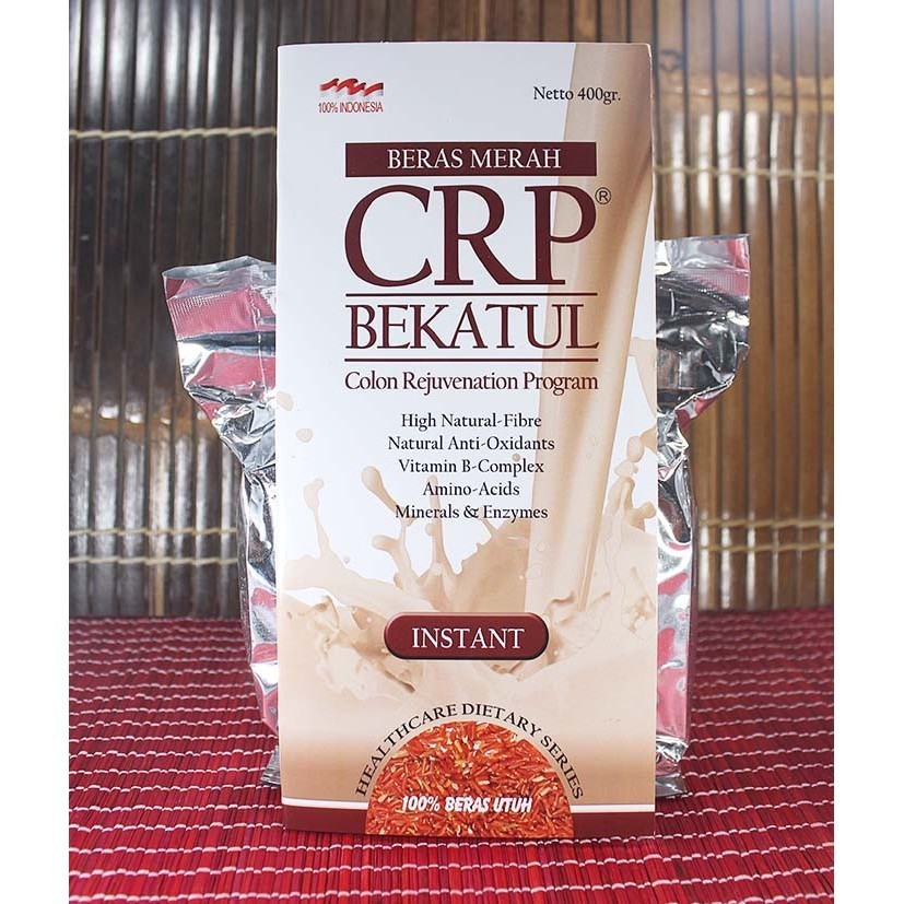 

Beras Merah CRP Bekatul / Makanan Kesehatan / Suplemen Diet