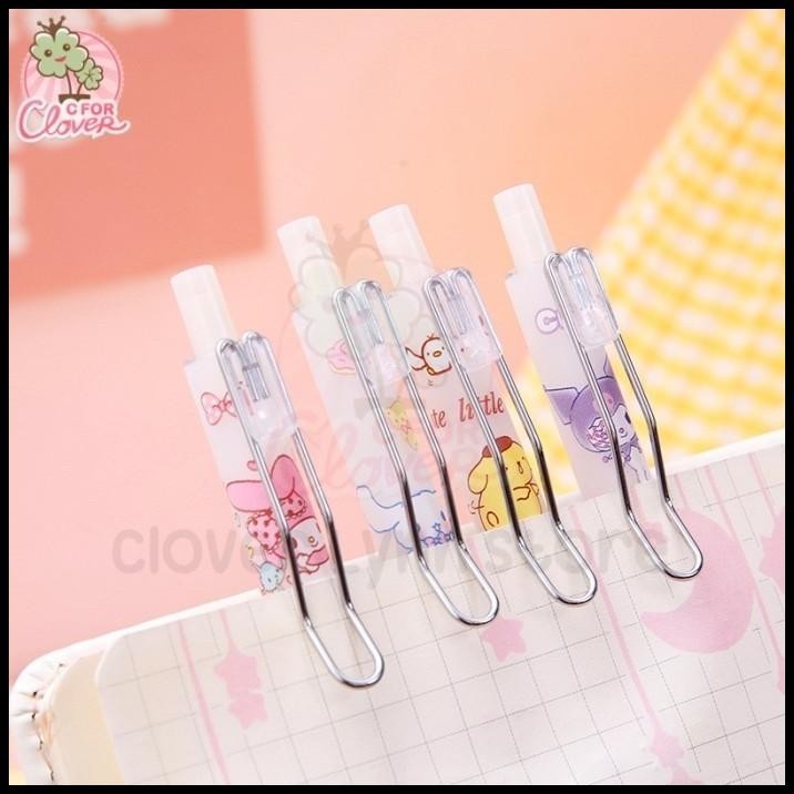 

TERBARU PULPEN ESTETIK DENGAN SILVER CLIP BALLPAINT PEN LUCU KAWAII GOODIE BAG !