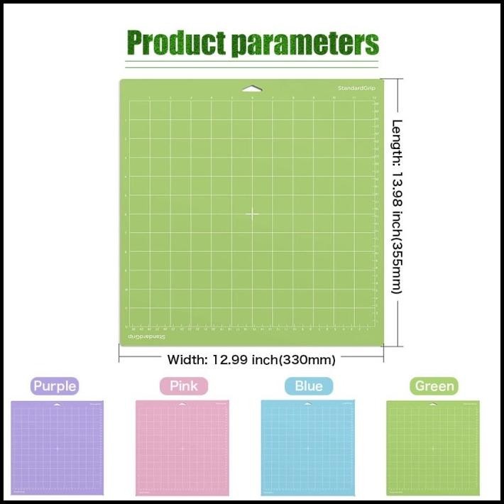 

HOT DEAL CUTTING MAT FOR CRICUT ONE/AIR 12X12 INCH , STANDARD GRIP, CRICUT MAT !!!!!!