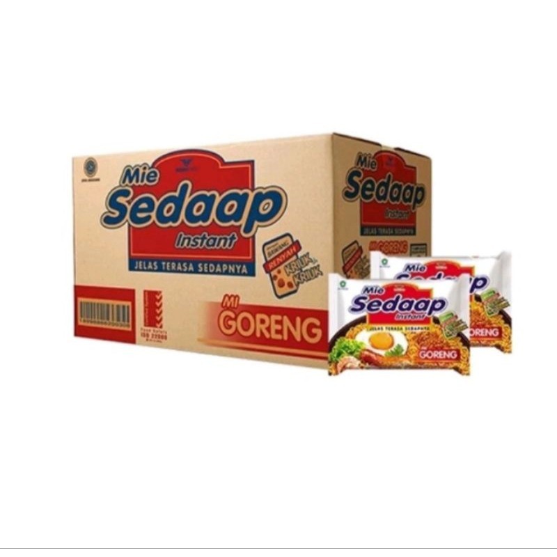 

Mi Goreng / Mi Sedap Instant 1 Dus isi 40 bungkus