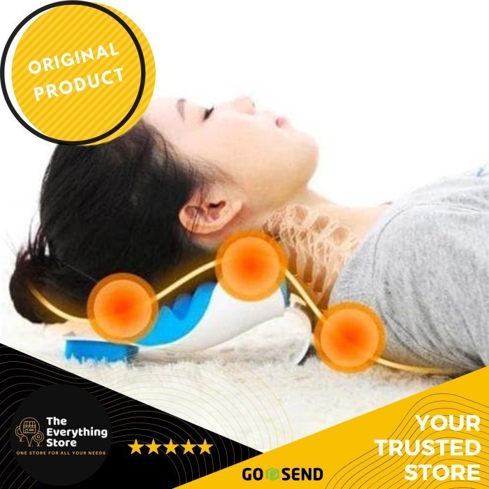 Bantal Relaksasi Leher Punggung Cervical Ne Alat Terapi Leher Kaku