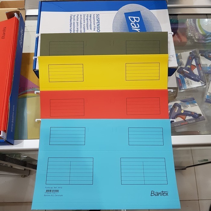 

Bantex Sussion File (Hang Map) Folio Harga 1 Dus Isi 25 Pcs