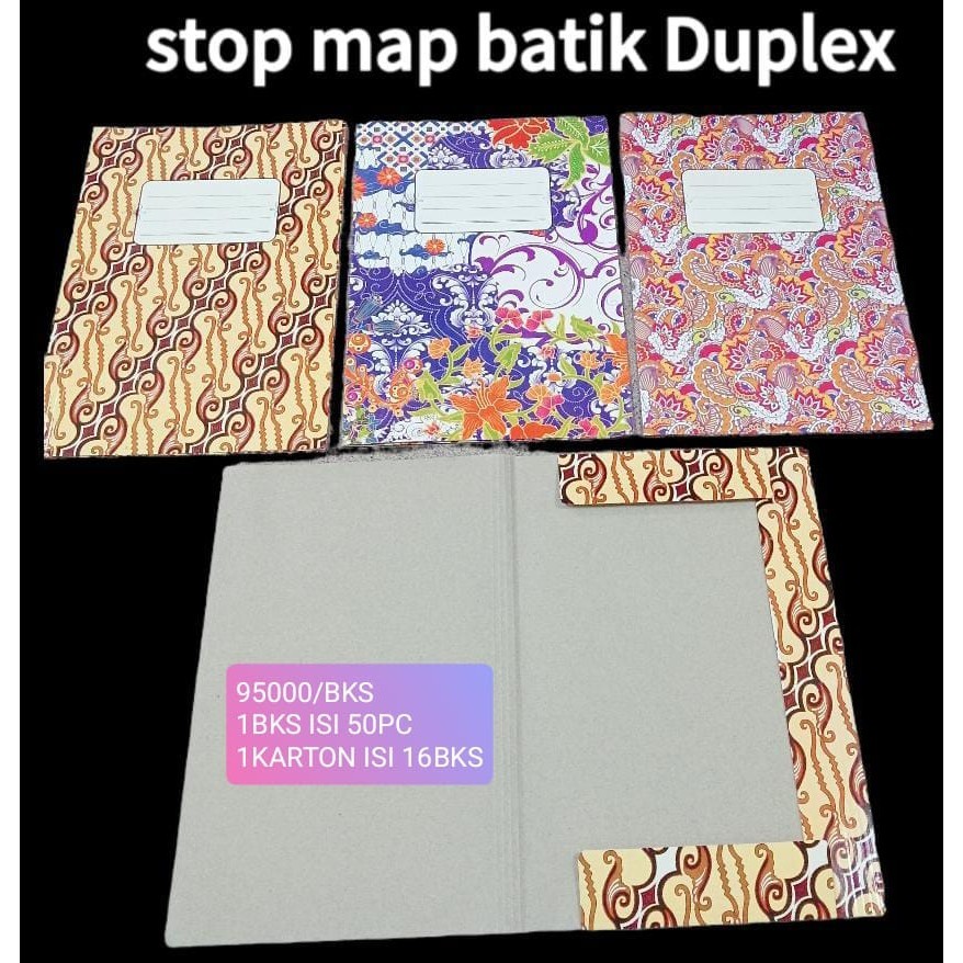 

STOPMAP BATIK DUPLEX