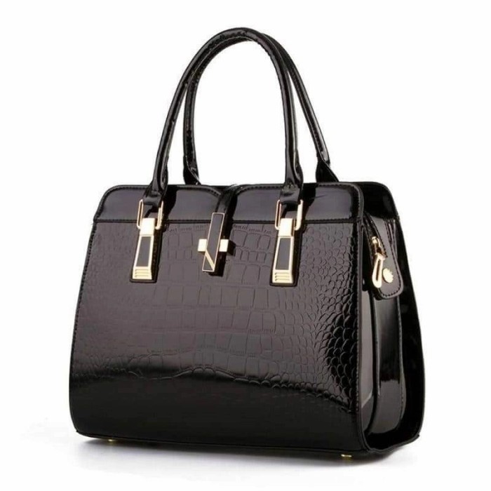 Tas Handbag Wanita Kerja Croco F23560