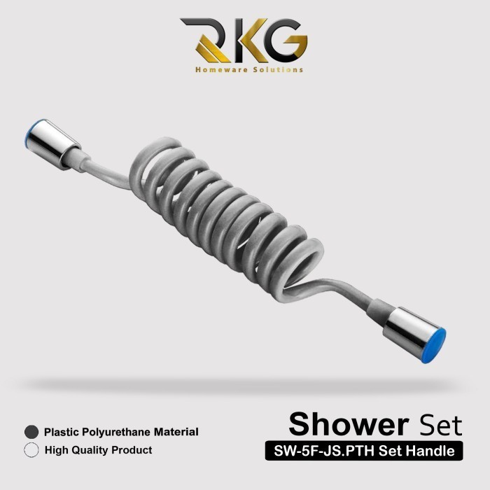 RKG SELANG SPIRAL SHOWER FLEKSIBEL - SELANG BIDET ABU