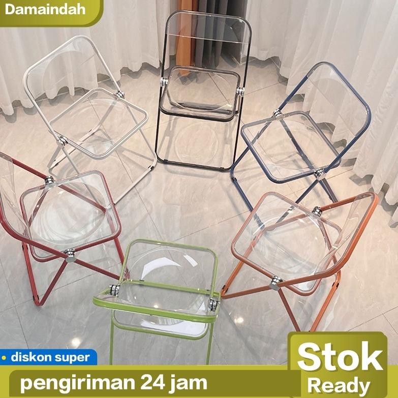 Kursi Lipat Outdoor / Kursi Aesthetic / Kursi Lipat / Kursi Cafe / Kursi Plastik Lipat / Kursi Plast