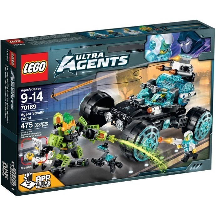 LEGO 70169 ULTRA AGENTS Agent Stealth Patrol - Blocktopia
