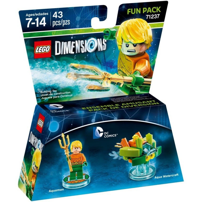 LEGO 71237 DIMENSIONS Fun Pack: Aquaman - Blocktopia
