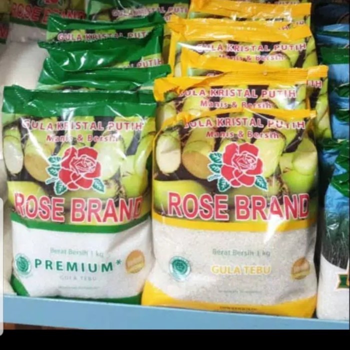 Gula Pasir Rosebrand 1Kg Isi 20 Pack/Dus - Adelineez
