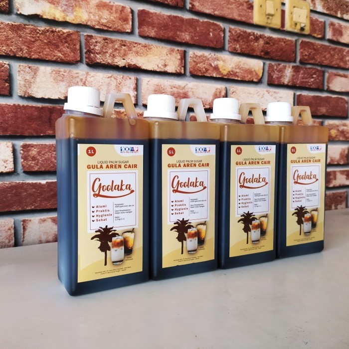 

Gula Aren Cair Asli 4Liter Bundle Pack Goolaka - Adelineez