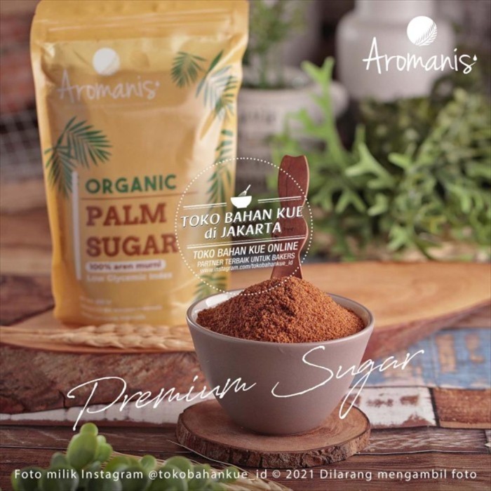 

Aromanis Palm Sugar 1Kg Repack Organic Sugar Gula Aren Organik Premium - Adelineez