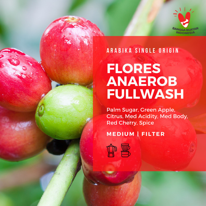 

Arabika Flores 200 Gr Roast Bean Coffee - Kopi Biji Matang