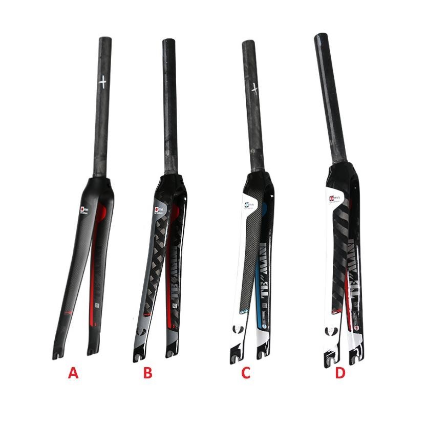 Premium Fork Carbon 700 C Rigid Garpu Sepeda Balap 700C 26 27.5 Karbon Roadbike Xc Touring Rb Fiber 