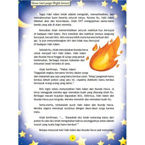 25 Kisah Nabi Dan Rasul Full Color Buku Anak Usia 7+ Kisah 25 Nabi Gip