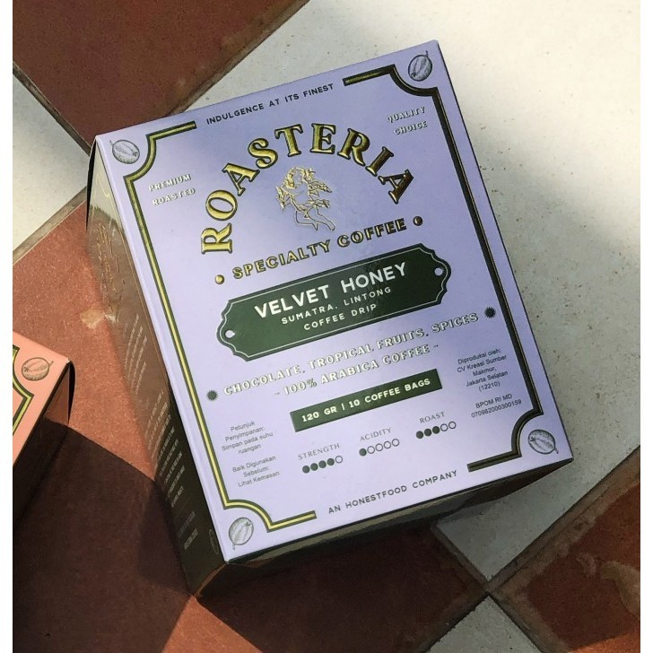 

Coffee Drip Roasteria (Kopi Filter Kopi Hitam Drip Bag Roasteria)