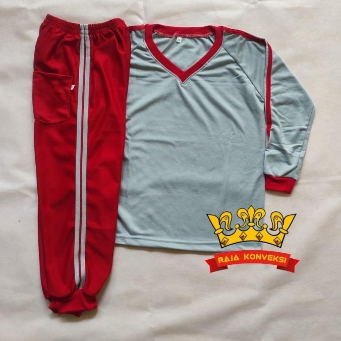 Setelan olahraga baju training anak sekolah SD SMP LAJ