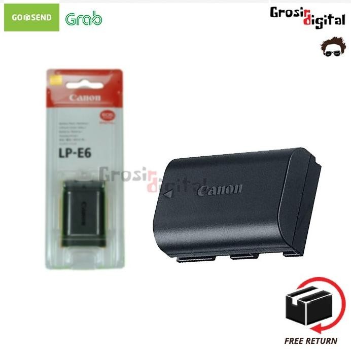 [BARU] Baterai Canon LP-E6 For Canon 5D III/5DS/5DS R/5D II/6D/7D II/7D/70D/60D/60D