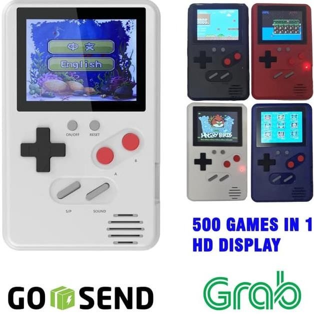 GAMEBOY 500 IN 1 HD DISPLAY / RETRO FC GAME 500 IN 1