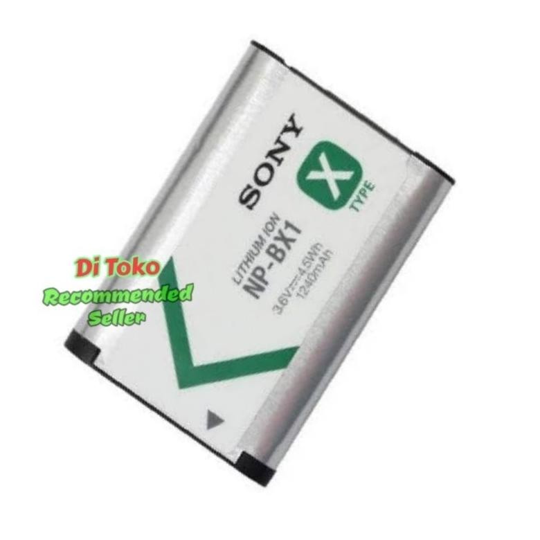 [BARU] Baterai Sony Np-Bx1 for charger bc csx dsc h400 hx300 rx100 batre rx1 wx300 HDR as15 as10 cx4