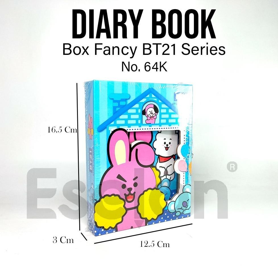 

DIARY BOX FANCY KECIL 64K / BUKU DIARY KUNCI DENGAN GEMBOK KARAKTER COD