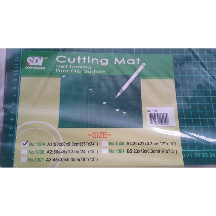 

Terlaris Cutting Mat / Alas Potong SDI A1 (90 x 60 x 0,3 cm) SALE