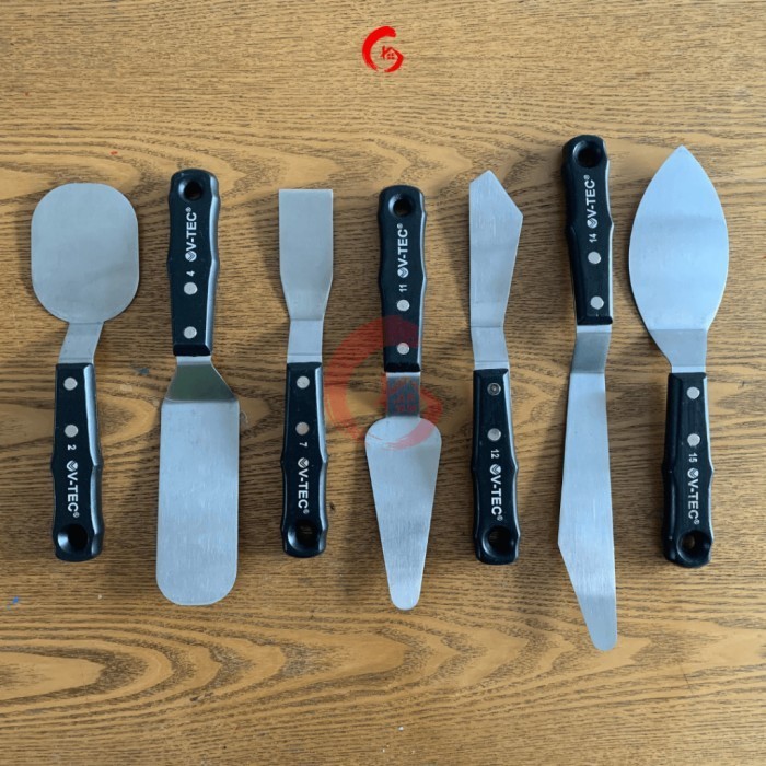 

Terlaris V-Tec Painting Knife Besar / Pisau Palet Besar Satuan SALE