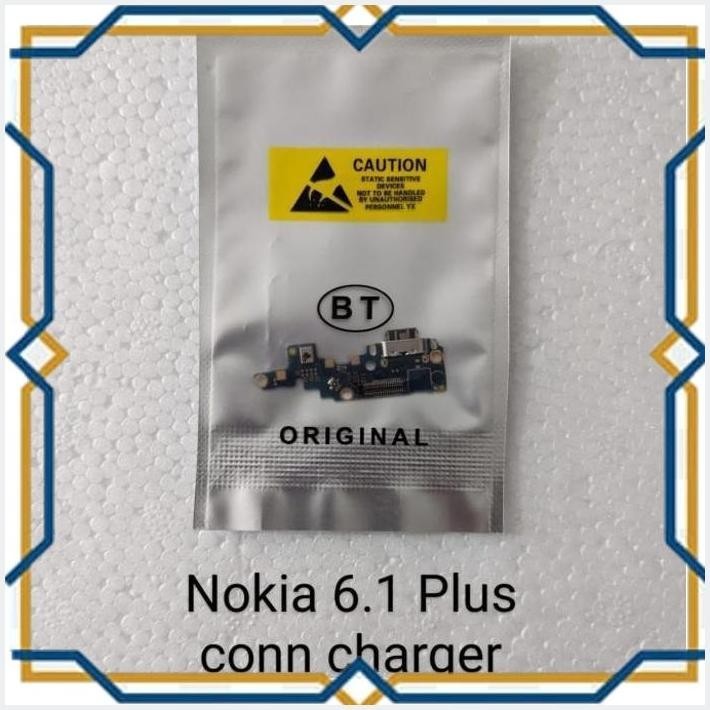 [ENS] PAPAN KONEKTOR CHARGER / BOARD CHARGER NOKIA 6.1+ [NOKIA X6]