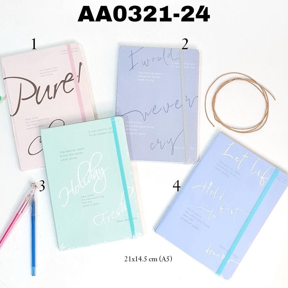 

SOS BUKU NOTES TALI FANCY A5-80 / BUKU CATATAN / NOTE BOOK/NOTEBOOK SIAP KIRIM