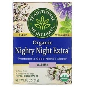 

Ready Traditional Medicinals Organic Nighty Night Extra Tea Valerian